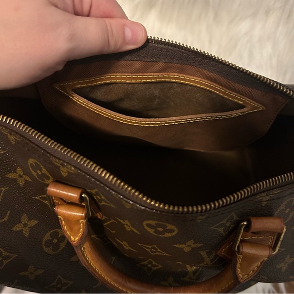 Authentic Louis Vuitton Speedy 30 - Vintage - Picture 8 of 10